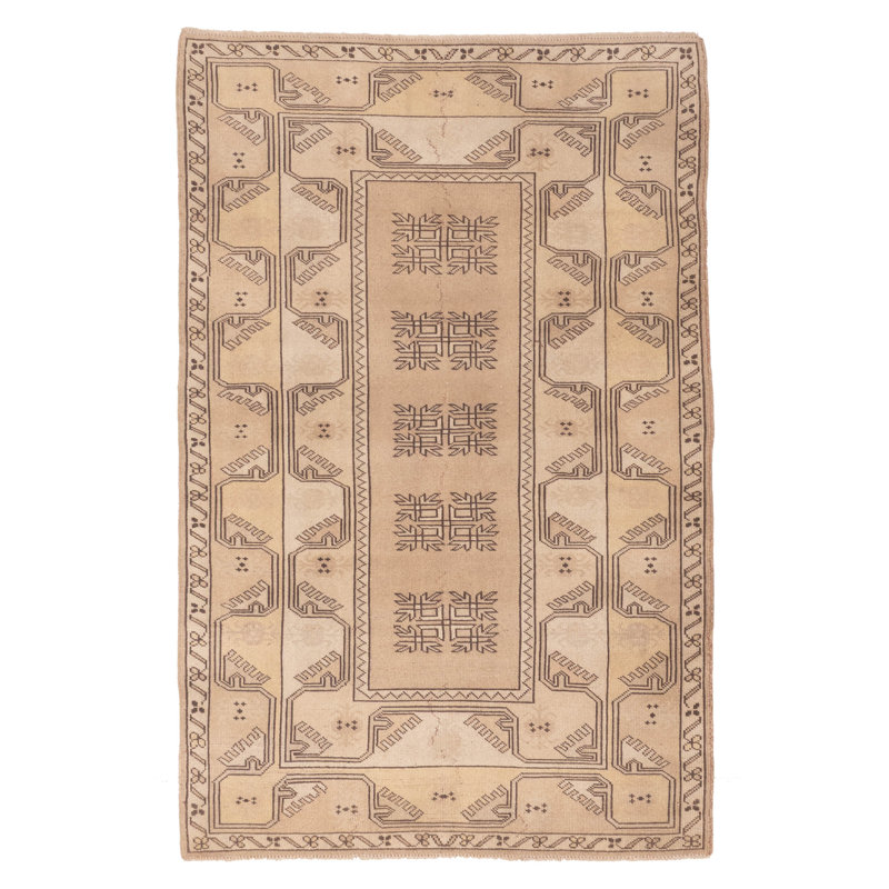 Tapis beige Melis Vintage 4 pi 1 po x 6 pi 3 po