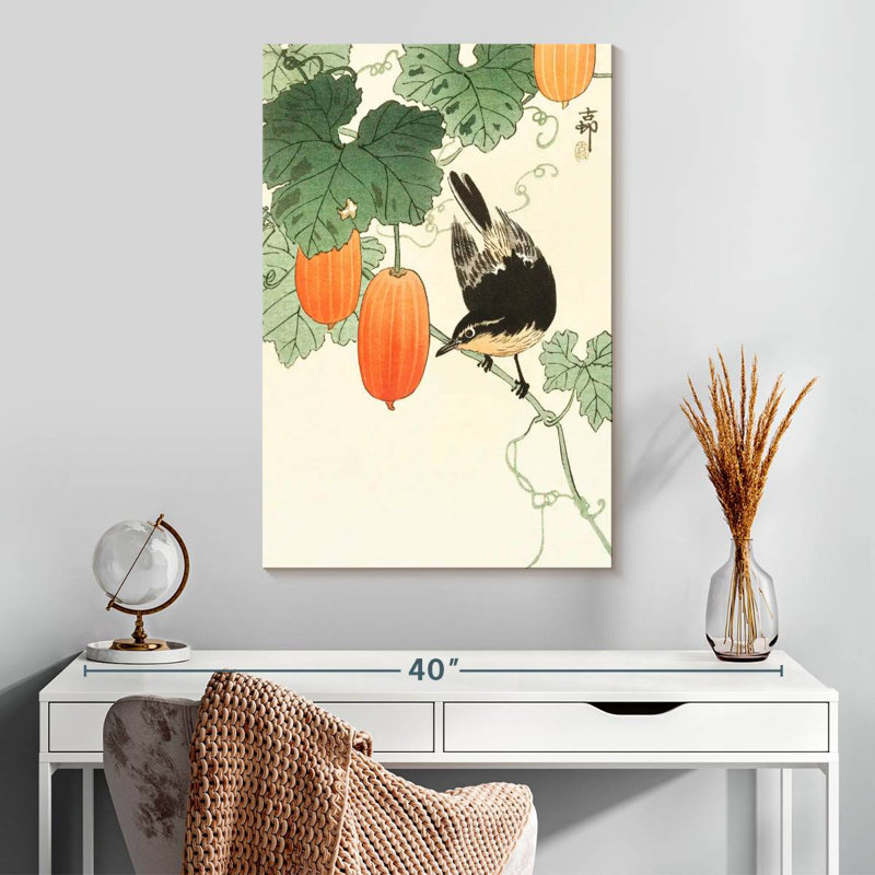 Brampt Bird And Khaki, 30" H x 20" W