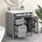 Dylnn Freestanding Bathroom Cabinet,30'' Bathroom Vanity with Top Sink with 2 Drawers and a Tip-out Drawer -1642586893