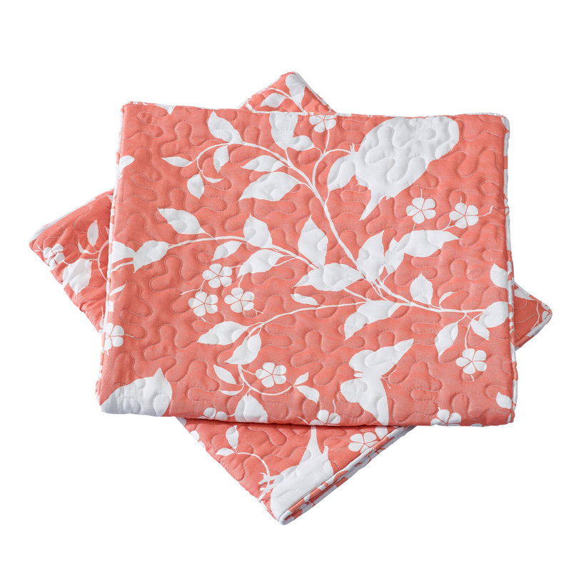 Animal Print Rectangular Lumbar Pillow Cover, Coral