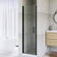 Porte de douche pivotante semi-sans cadre 24 à 25 3/8 po-114657531