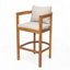 Tabouret d'extérieur en bois
