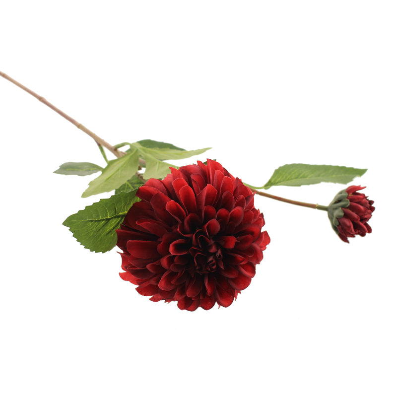 Faux Silk Dahlia Arrangement, Red
