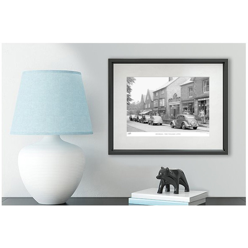 Heswall, The Village C1955 by Francis Frith - Single Picture Frame Print, 60cm H x 80cm W x 2.3cm D