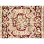 Hand-Knotted High-Quality Red and Beige Area Rug