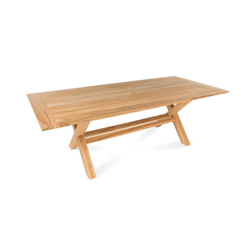 Lakewood Outdoor Teak Dining Table, Natural