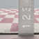 Kehr Square Modern Geometric Pink Flat-Weave Area Rug
