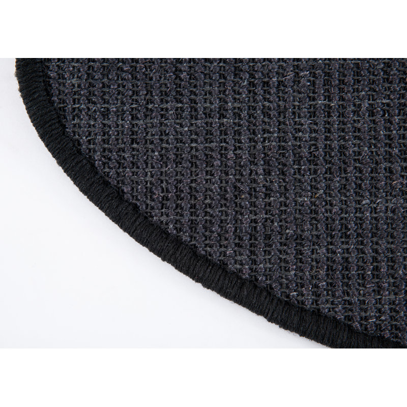 Tapis d'escalier noir Amouri, 3 pièces incluses