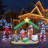 Polyester Freestanding Christmas Decoration
