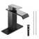 Single Hole Faucet Single-handle Waterfall Bathroom Faucet with Drain Assembly