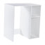 Space-Saving Mini Fridge Organizer Shelf with Cubby Storage