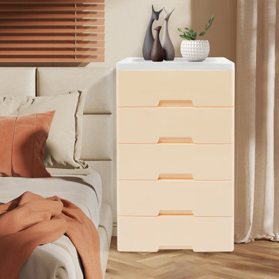 Commode 5 tiroirs avec rangement