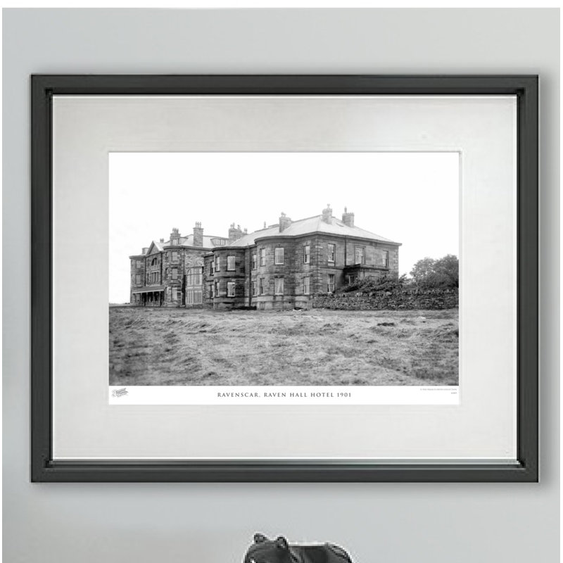 Buttermere, The Hotel C1873 by Francis Frith - Single Picture Frame Print, 28cm H x 36cm W x 2.3cm D
