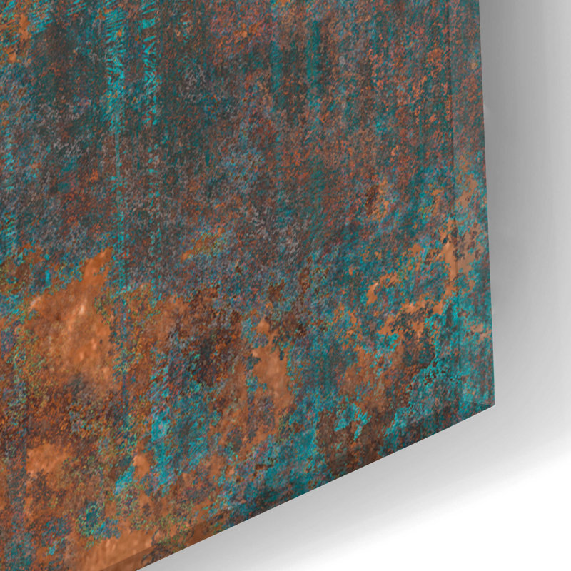 «Moon Symbiosis Of Rust and Copper» par Andrea Haase - impression sans cadre, H 24 po x l 16 po x P 0,2 po