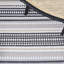 Tapis rayé en coton tissé à la main Montauk-1963028095