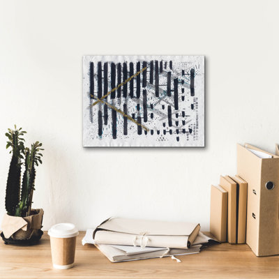  «Golden Angle» par Lori Arbel, art mural sur toile, 16 po x 12 po