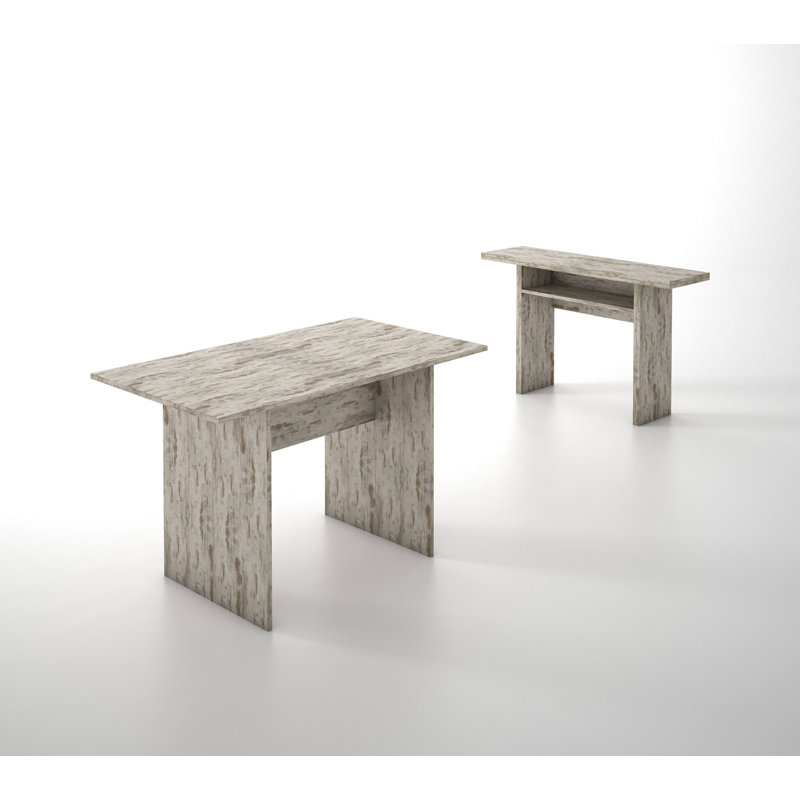 Deveraux Extendable Dining Table, Grey