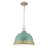 Farmhouse 2-Light Dome Pendant Light With Handcrafted Distressed Finish, Adjustable 78.74" Chain, Vintage Industrial Metal Shade For Kitchen Island Dining Room-205366026