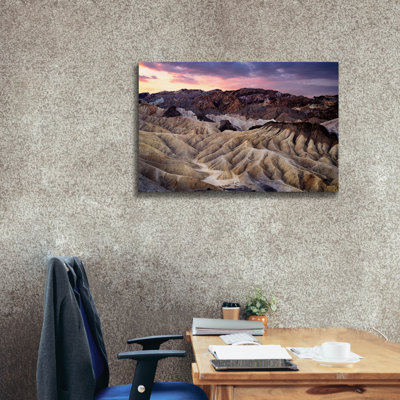 'Zabriskie Point' by Rick Berk Canvas Wall Art