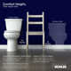 Cimarron® 1.6 GPF Round Two-Piece toilet (Seat Not Included)