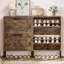 Armoire de rangement pour chaussures 12 paires 2 tiroirs 2 tiroirs