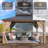12 ft. W x 10 ft. D Metal Patio Gazebo – Aluminum Frame with Steel Soft-Top Roof – Lightweight Outdoor Gazebo for Patio, Lawn & Deck