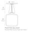 Pezzettina 35.5" Pedestal Dining Table-64808526-82401108