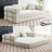 Boneless Convertible Sleeper Sofa Bed With 2 Pillows, Corduroy Folding Mattress Couch Removable And Washable Sofa , Compression Sofa Lounge Couch For Living Room Small Spaces-501991533-492012210