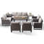 Ingvald All-Weather Wicker Outdoor Patio Conversation Set Seating Group With Lounge Chairs-350138097
