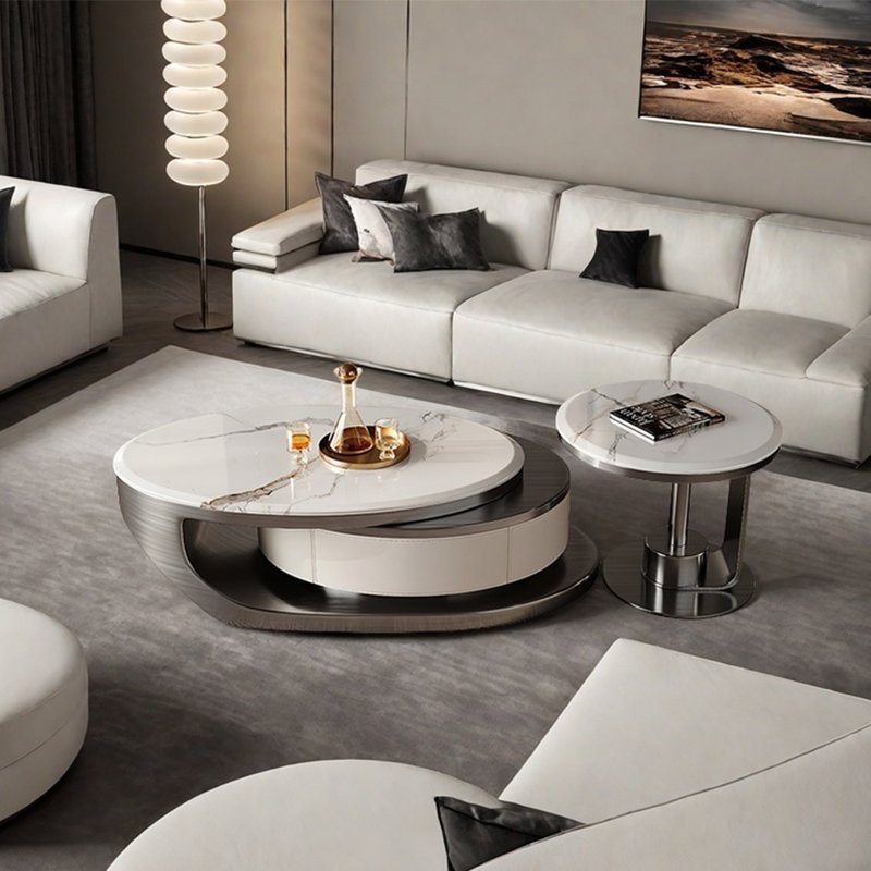 Table basse Modern, Blanc