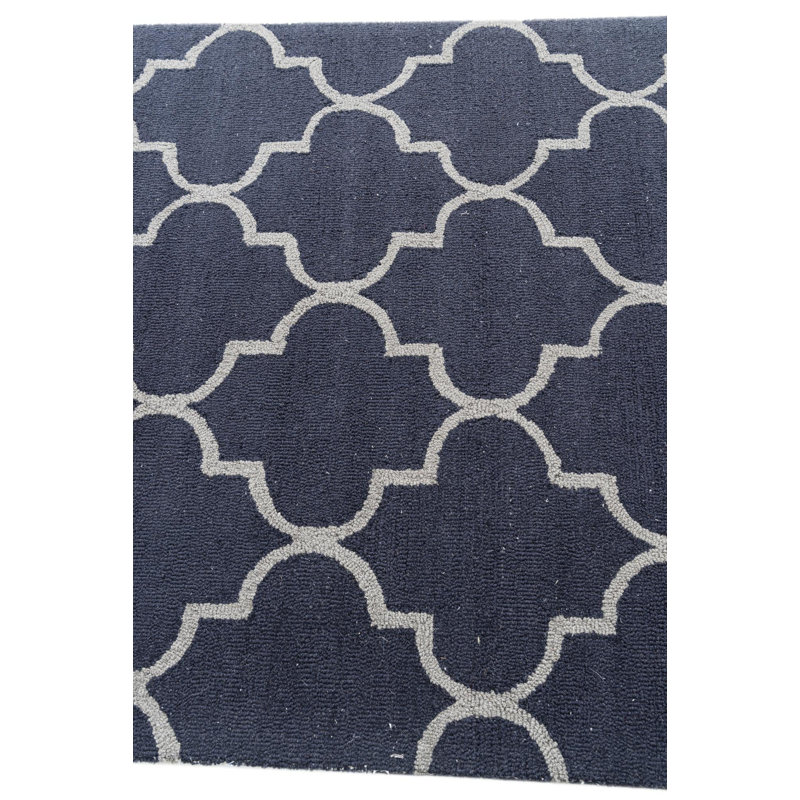 Iverson Navy Blue Rug