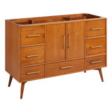 Novak 49'' Single Bathroom Vanity Base Only