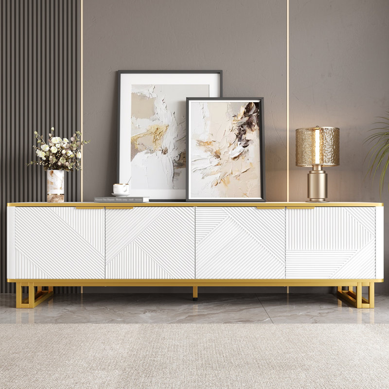 TV Stand for TVs up to 65", White