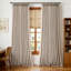 Rideaux en lin plissé Burlywood