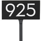 Floating 1-Line Lawn Address Sign
