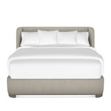 Tansy Solid Wood Wingback Bed