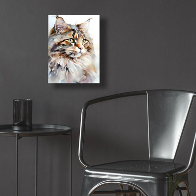 " Maine Coon Cat " by Petals Prints Design