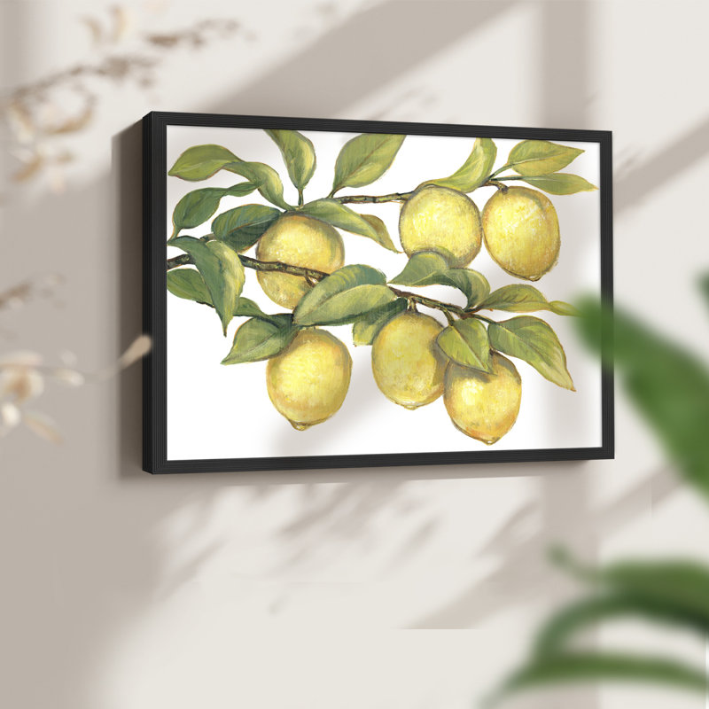 Ripe for Cueillette II - Reproduction encadrée - Restickable, H 11 po x l 14 po, Noir, noir, noir, noir