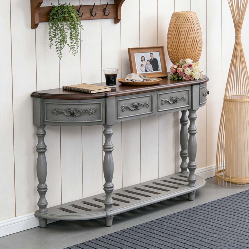 Console 52 po moderne et contemporaine, Gris ancien