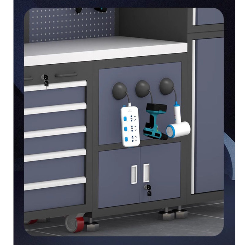 Système de rangement complet pour garage atelier