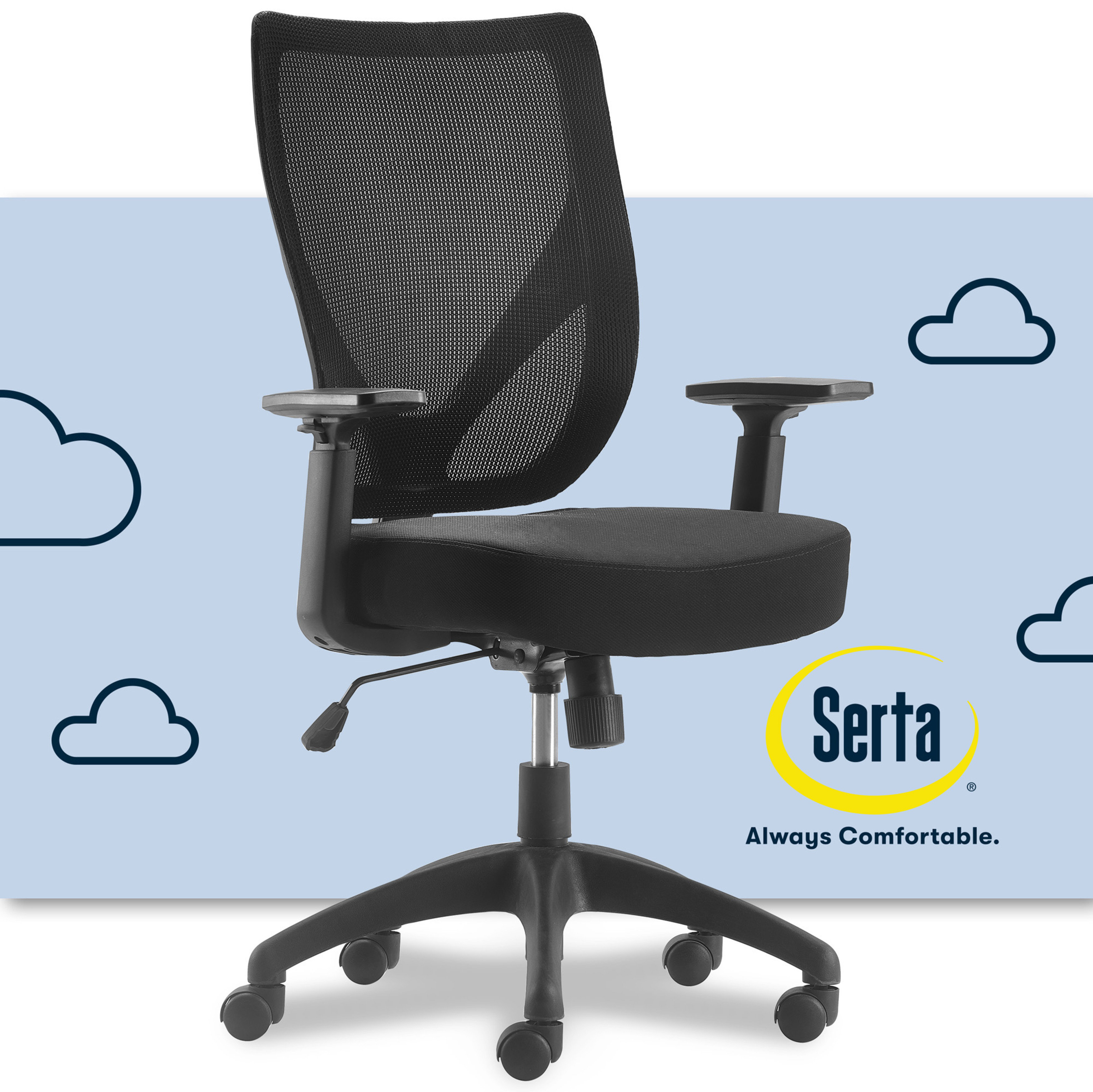 Serta Serta Leighton Memomry Foam Office Chair