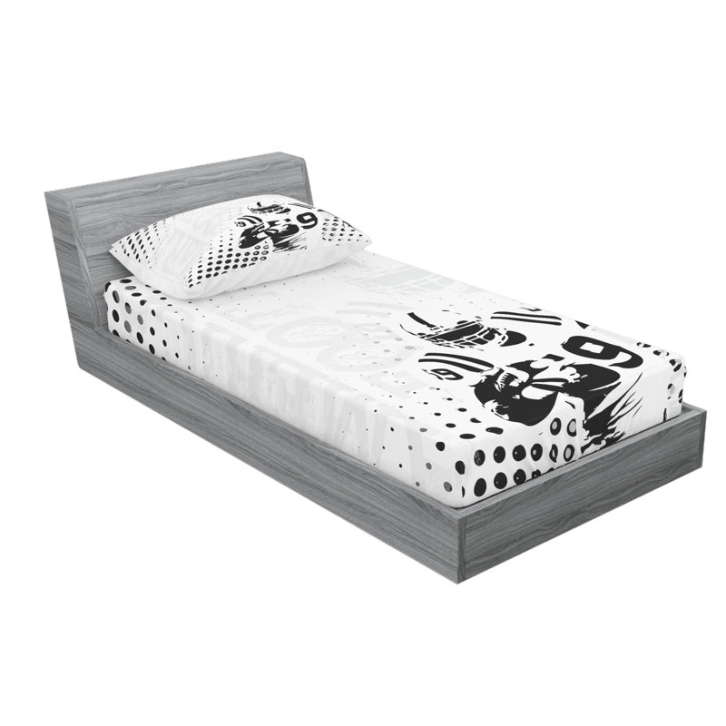 Microfiber Sheet Set, Twin XL Sheet Set with Fitted Sheet
