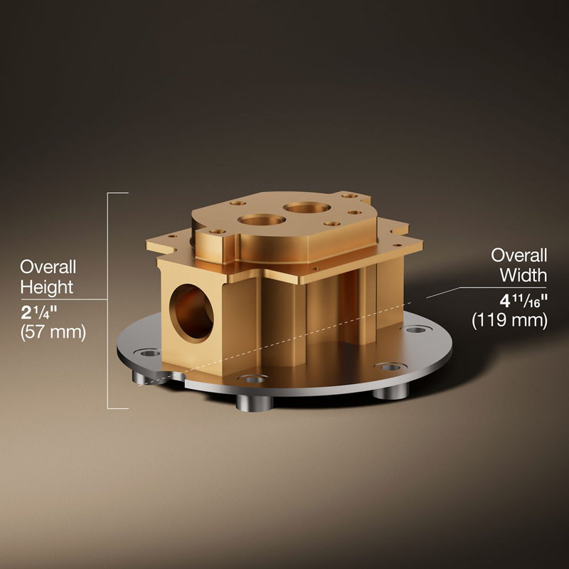 Mounting Block For Refinia Bath Filler