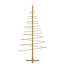 Wooden Christmas Tree with Stand Brown Bamboo-1332313358