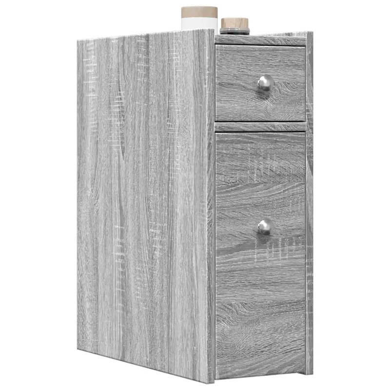 Arsis Bathroom Cabinet, Grey/Sonoma