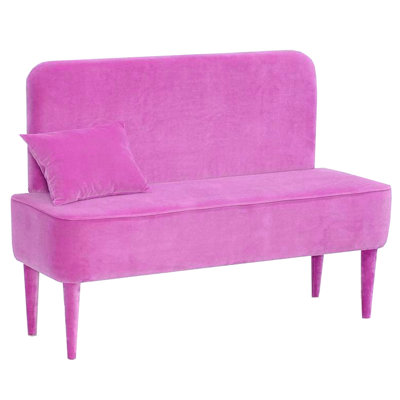 Pastel Upholstered Bench