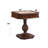 Cherry Finish Reversible Chess Checker Game Table w/Game Tray (Chess Fingures Not Included)