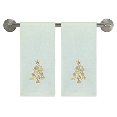 Ensemble de 2 essuie-mains Avanti Shell Tree