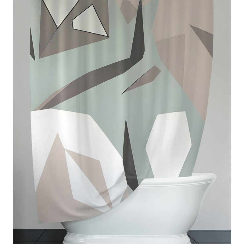 Rideau de douche Dacie, H 72 po x l 70 po
