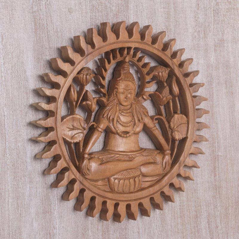 Panneau de suspension en bois shiva aura